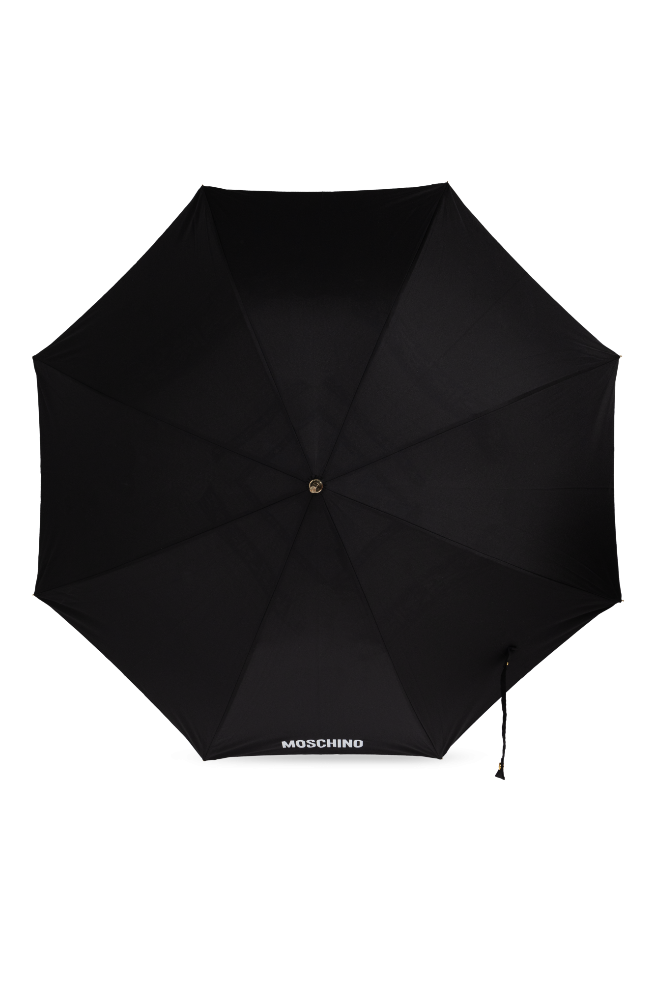 Moschino ロコフリント傘 895663AUTOA BLACK Black Patterned umbrella Moschino - Vitkac France